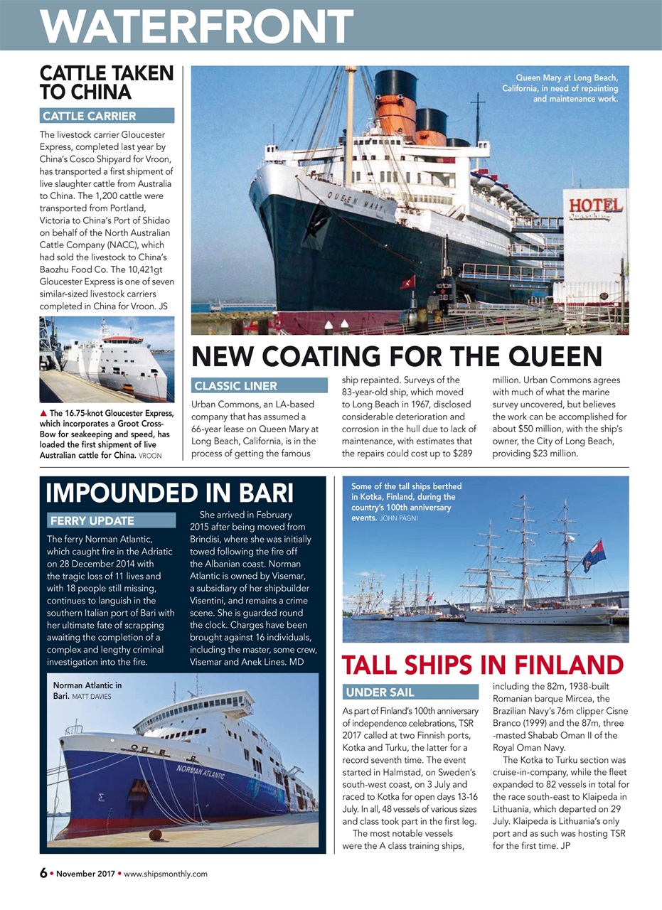 Ships Monthly Preview Pages