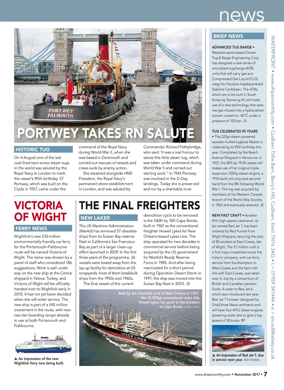 Ships Monthly Preview Pages