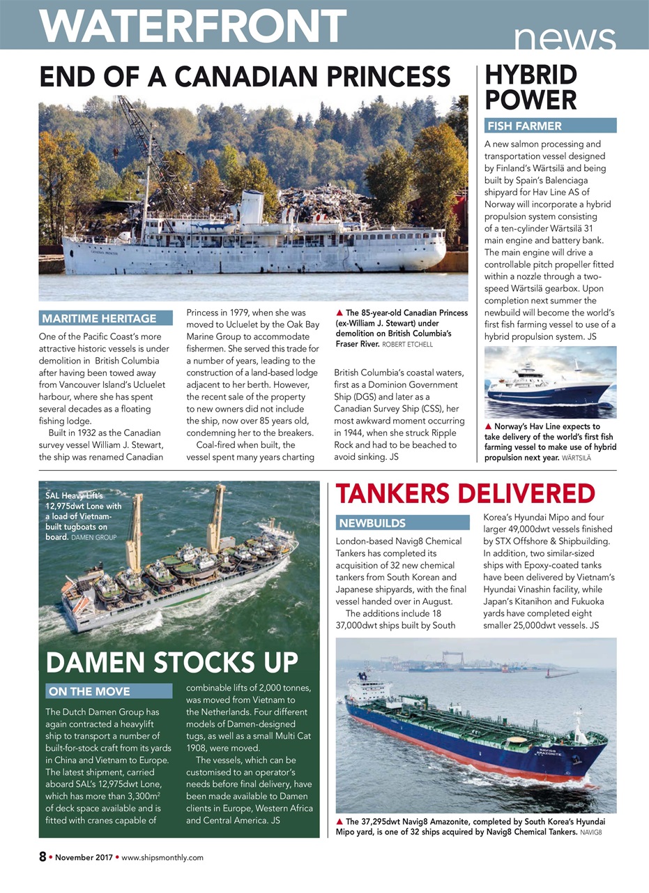 Ships Monthly Preview Pages