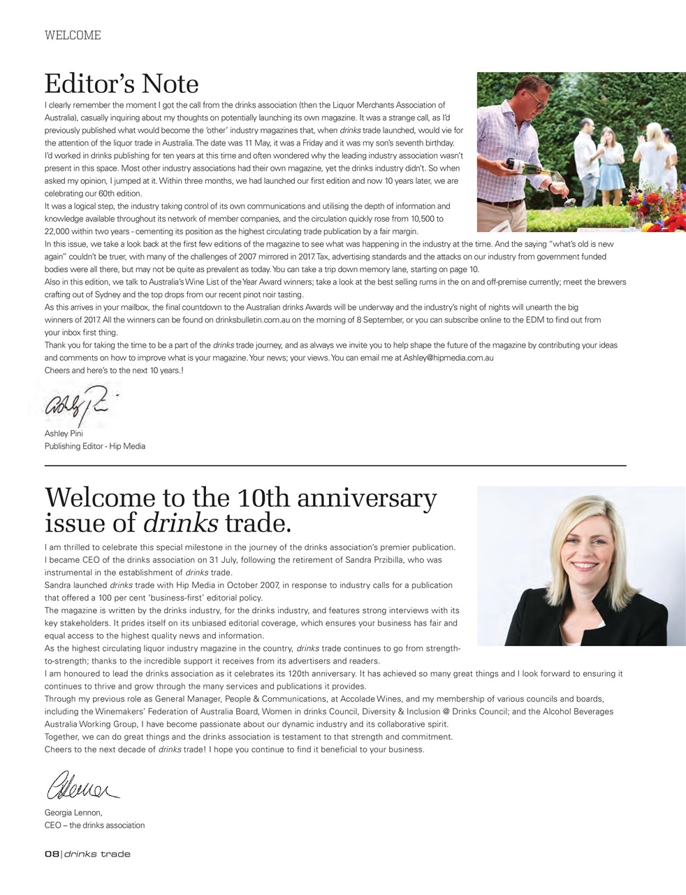 Drinks Trade Preview Pages