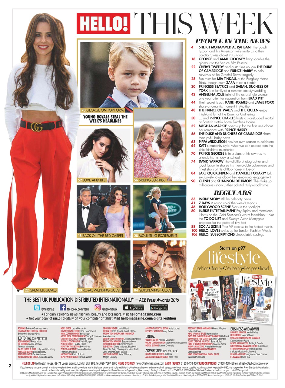 Hello! Magazine Preview Pages