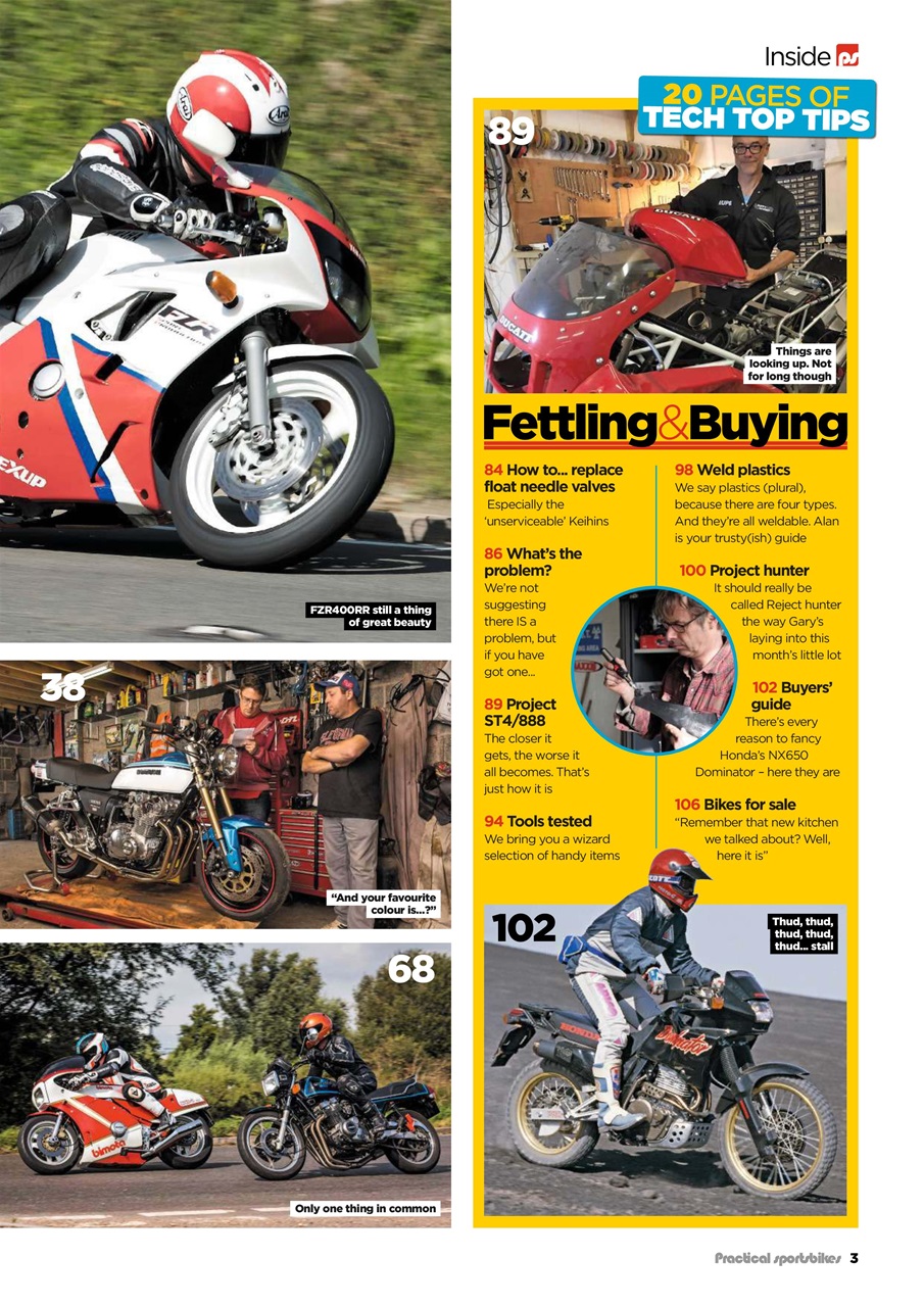 Practical Sportsbikes Preview Pages