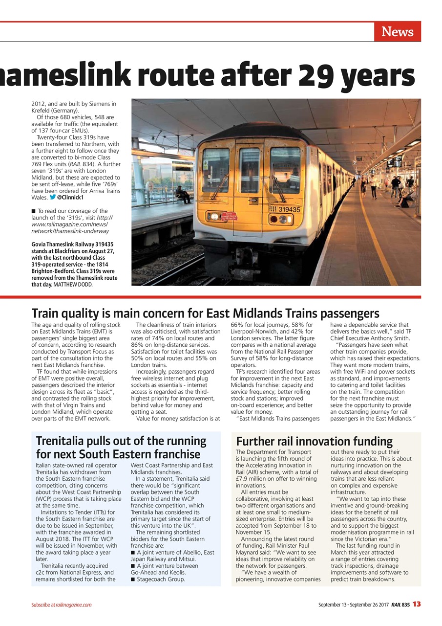 Rail Preview Pages