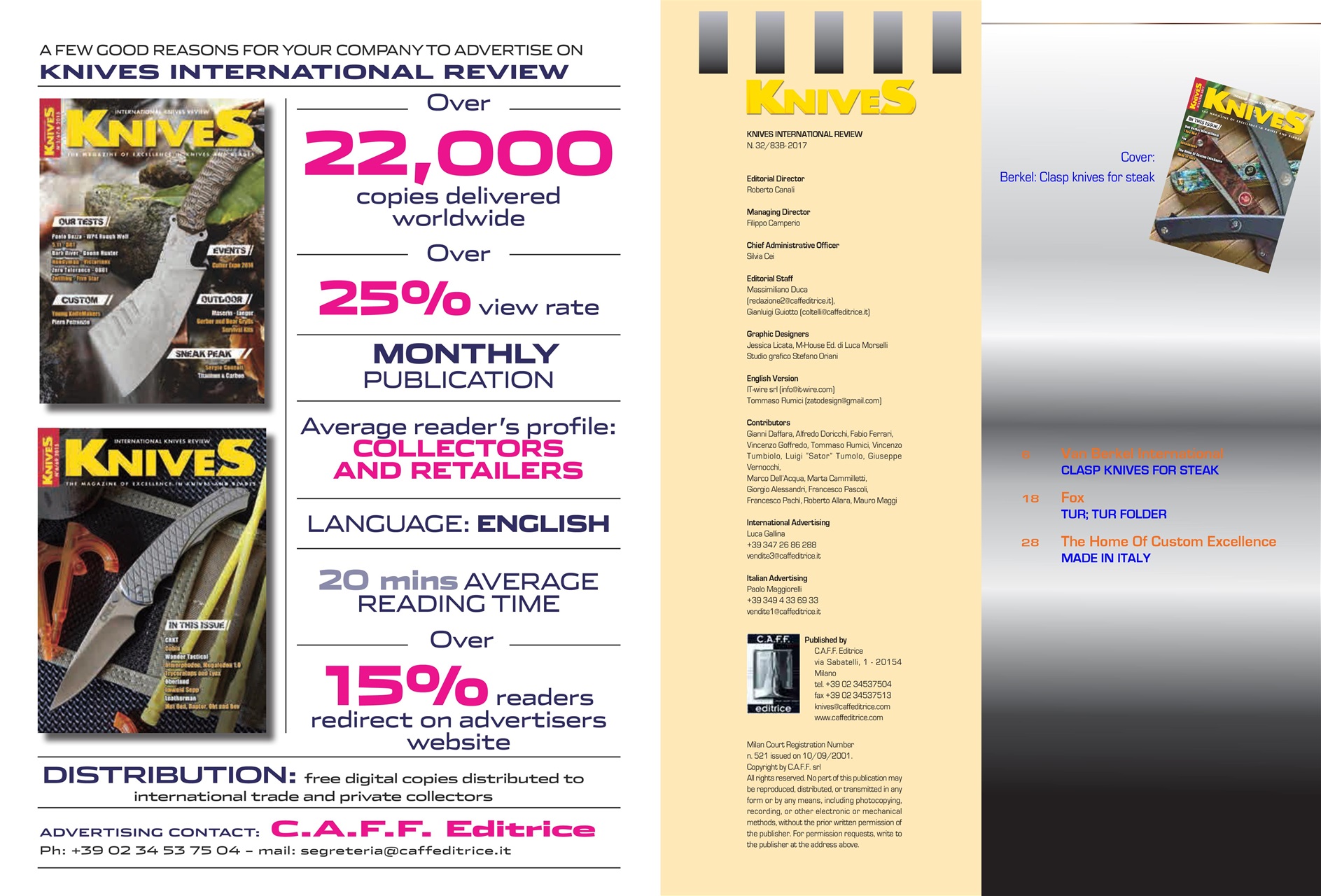 KNIVES INTERNATIONAL Preview Pages