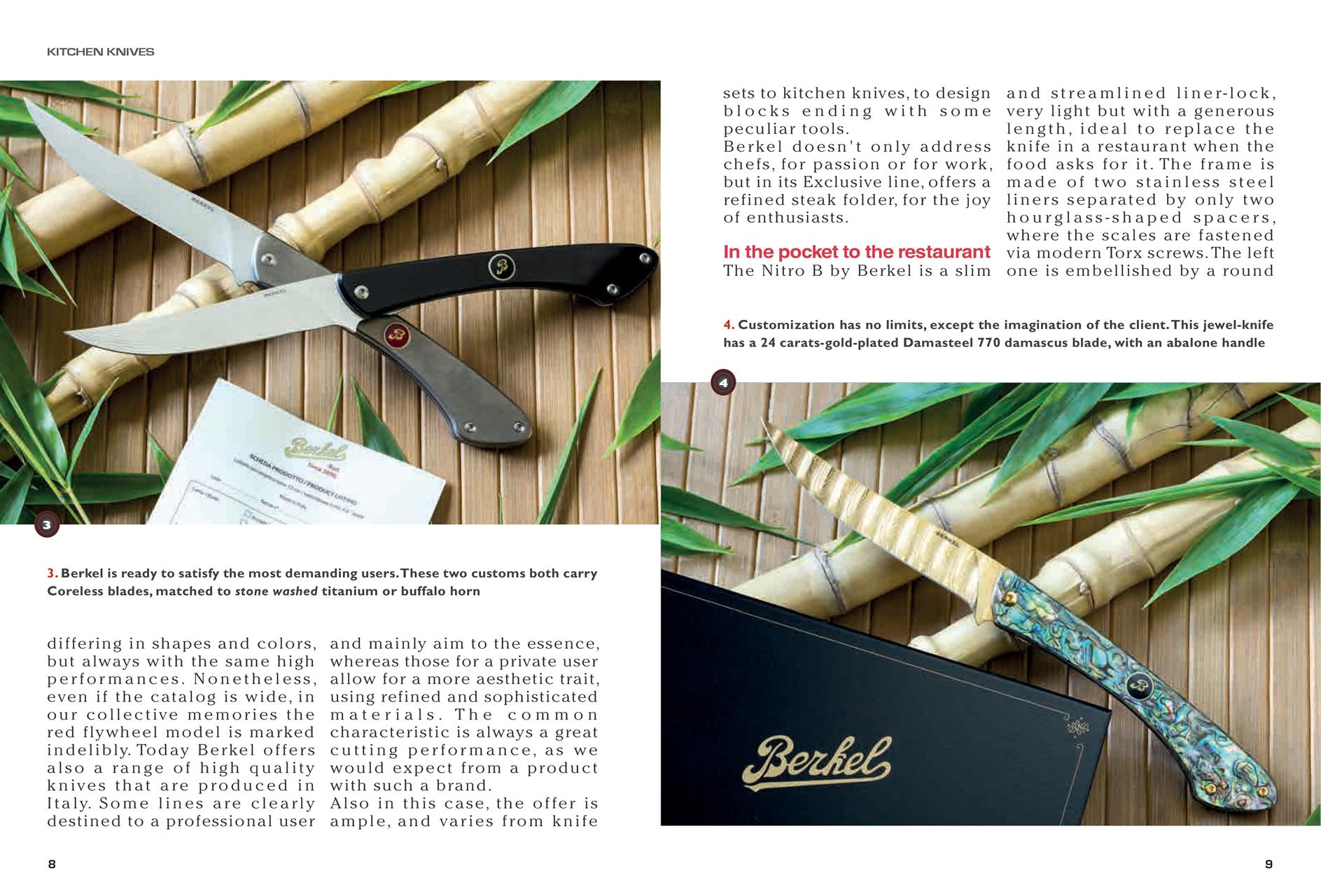 KNIVES INTERNATIONAL Preview Pages