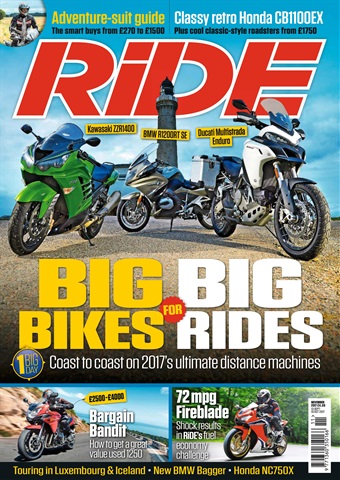 Ride issue November 2017