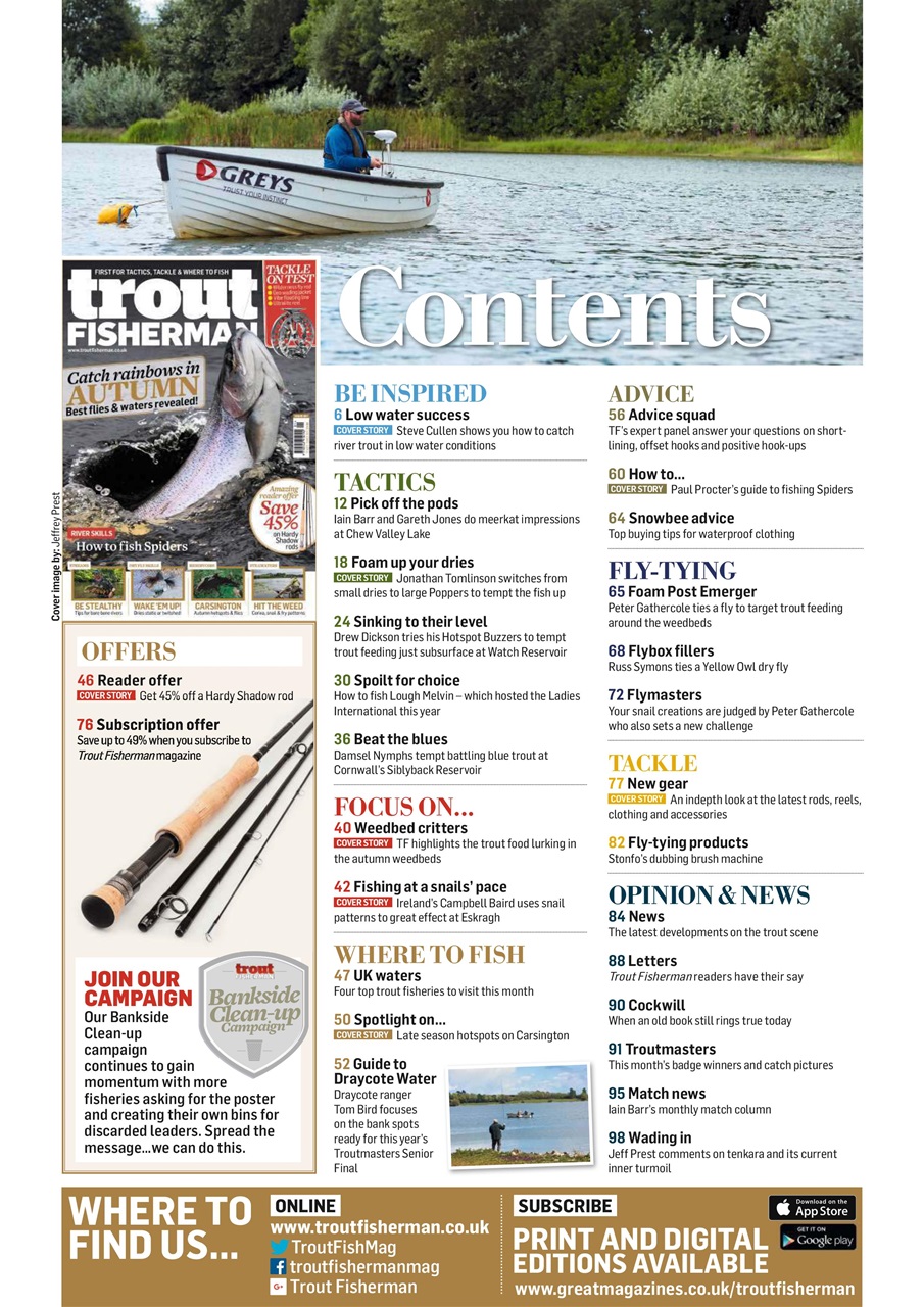 Trout Fisherman Preview Pages