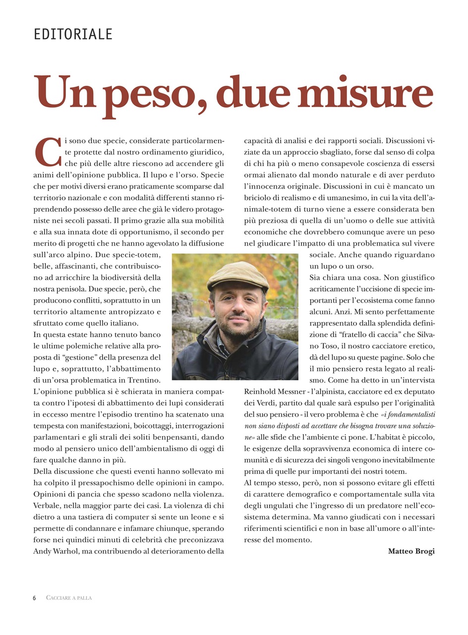 Caccia Magazine Preview Pages