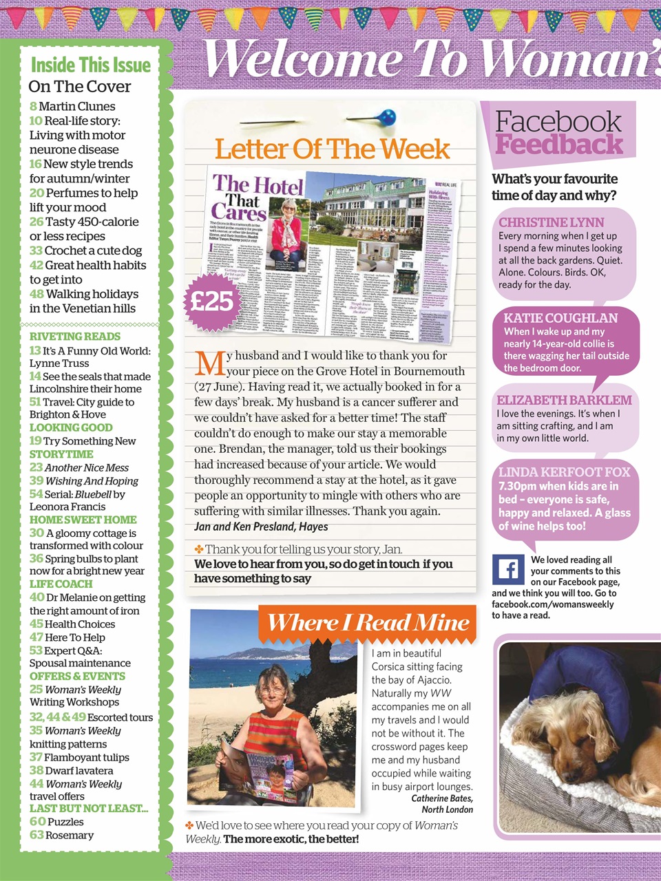 Woman's Weekly Preview Pages