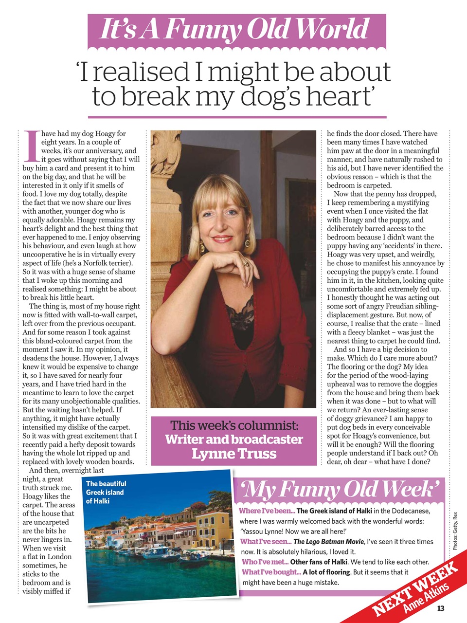 Woman's Weekly Preview Pages