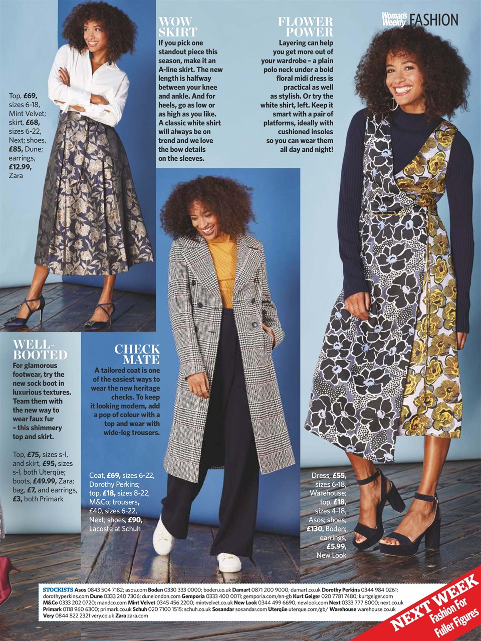 Woman's Weekly Preview Pages