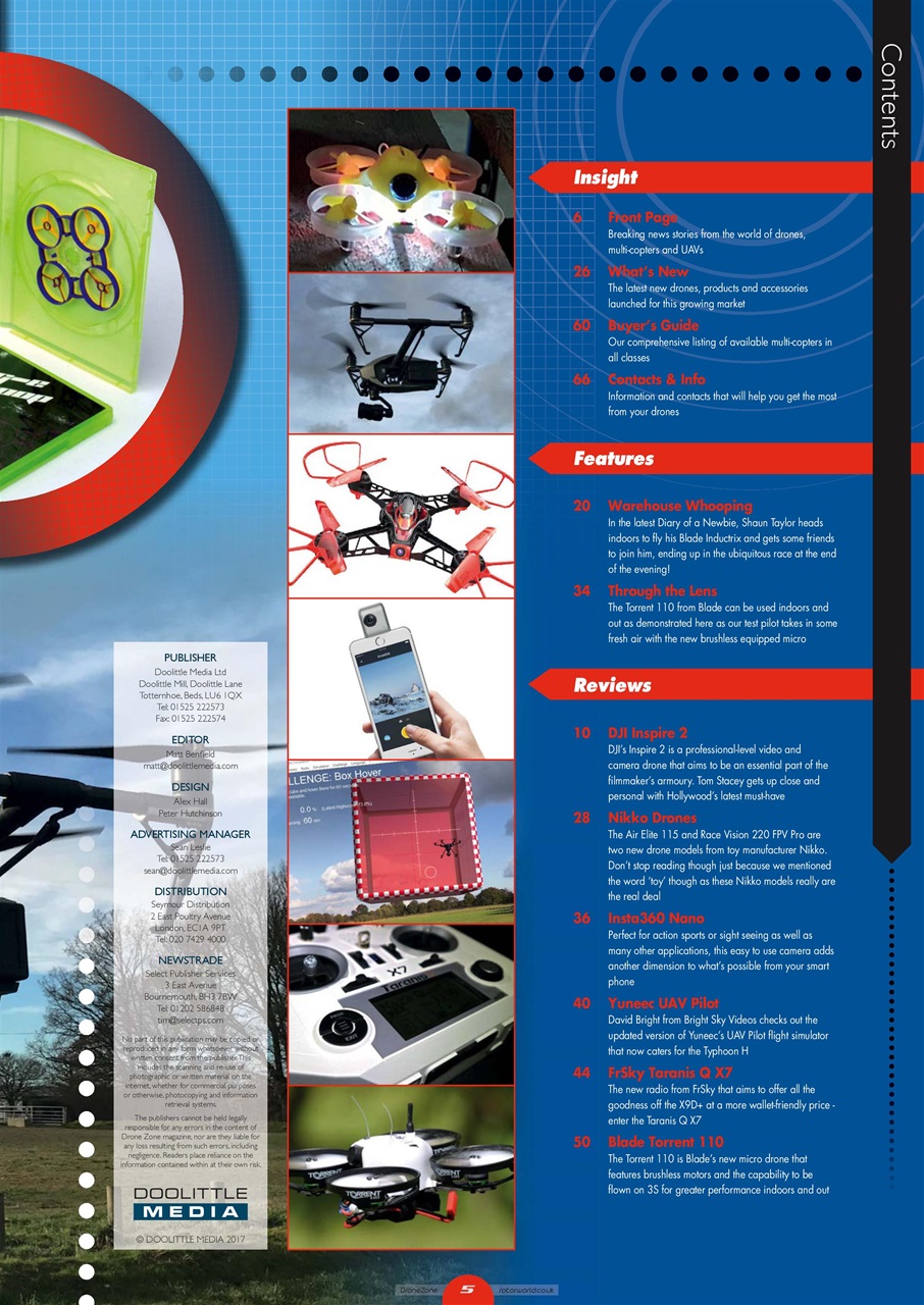 Radio Control DroneZone Preview Pages