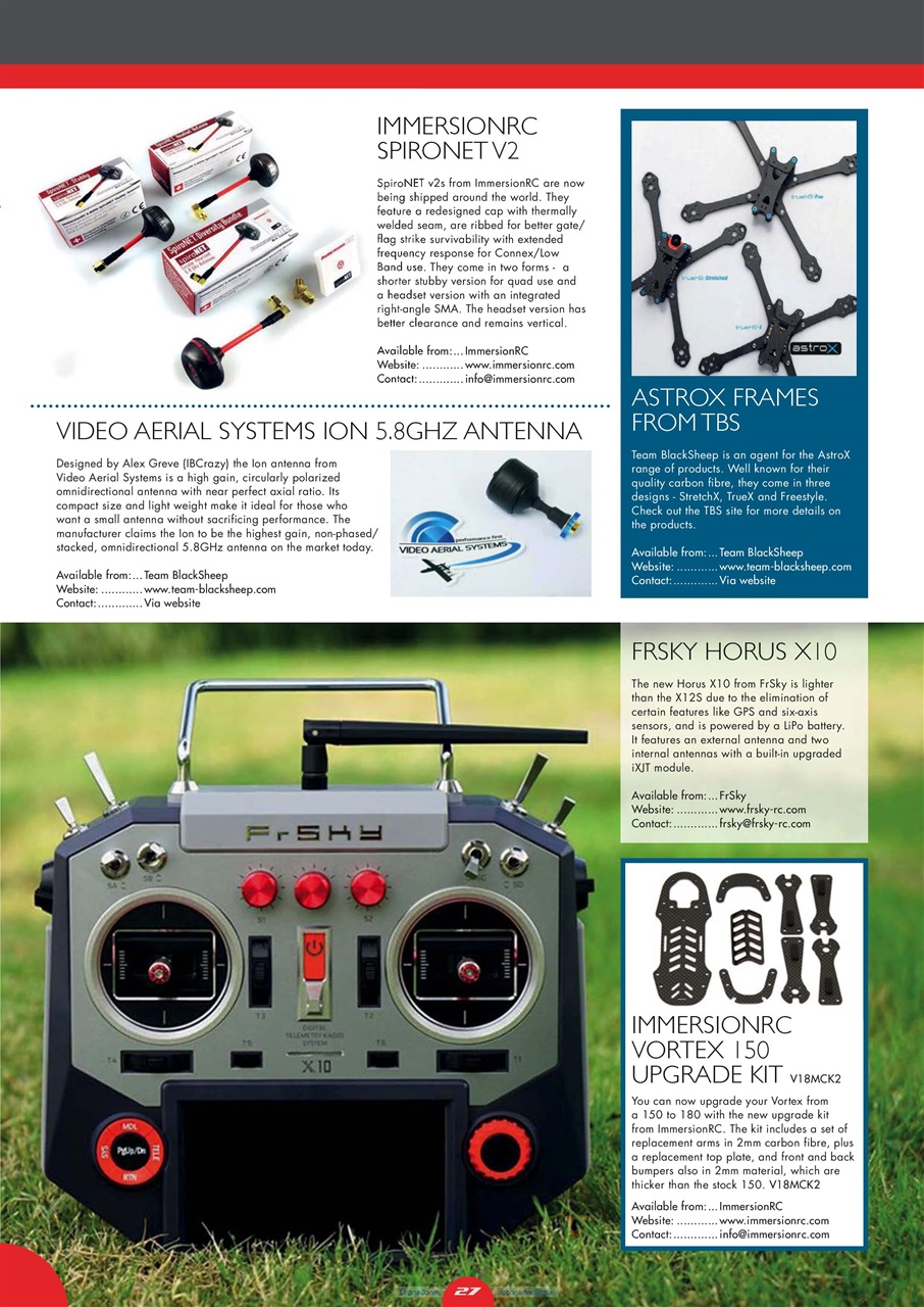 Radio Control DroneZone Preview Pages