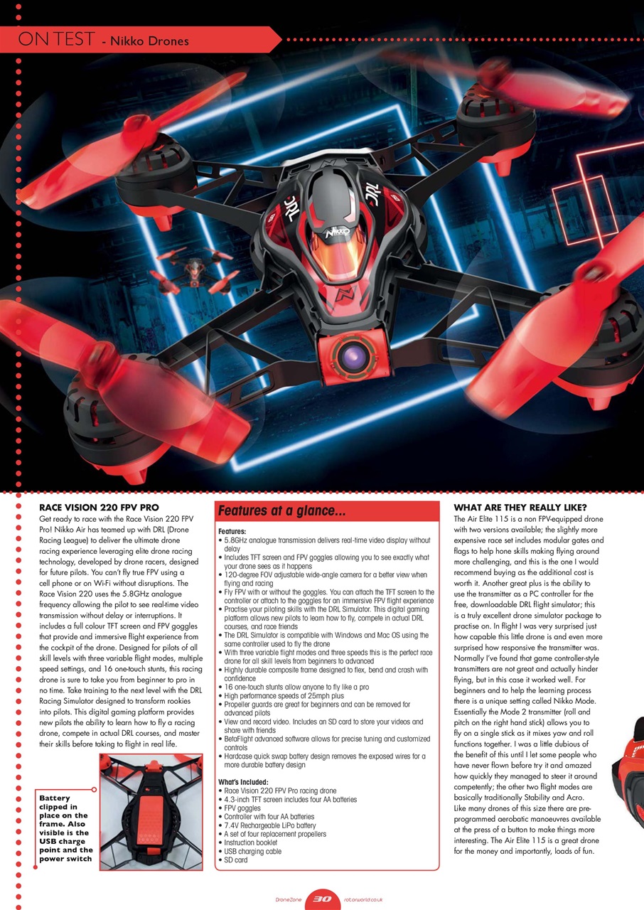 Radio Control DroneZone Preview Pages