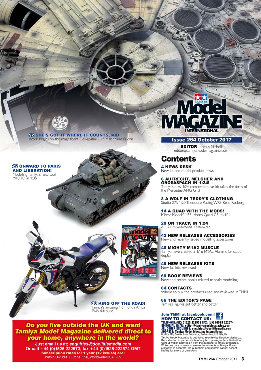 Tamiya Model Magazine Preview Pages