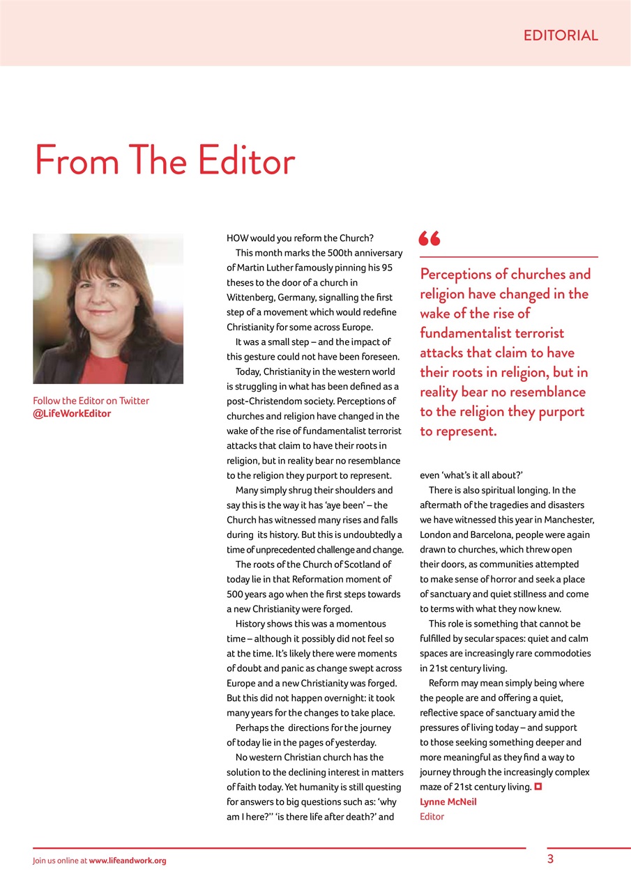 Life and Work Preview Pages