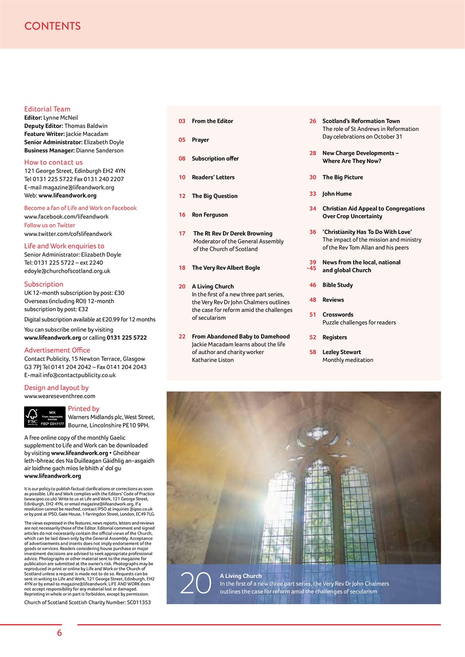 Life and Work Preview Pages