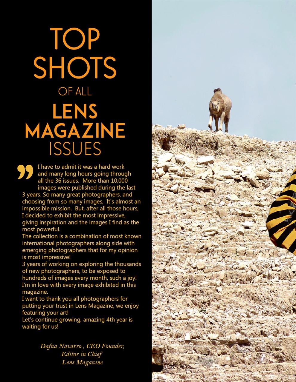 Lens Magazine Preview Pages