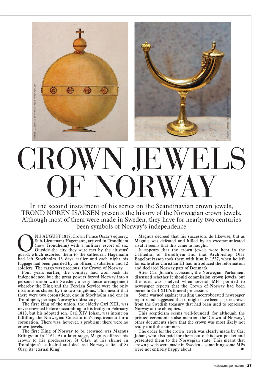 Majesty Magazine Preview Pages