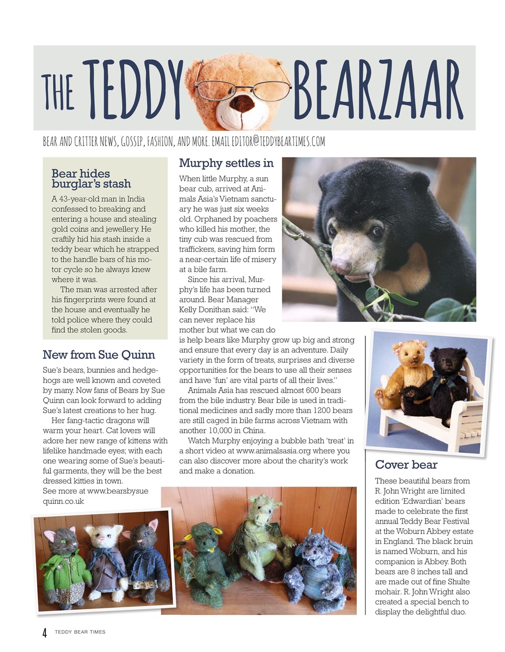 Teddy Bear Times Preview Pages
