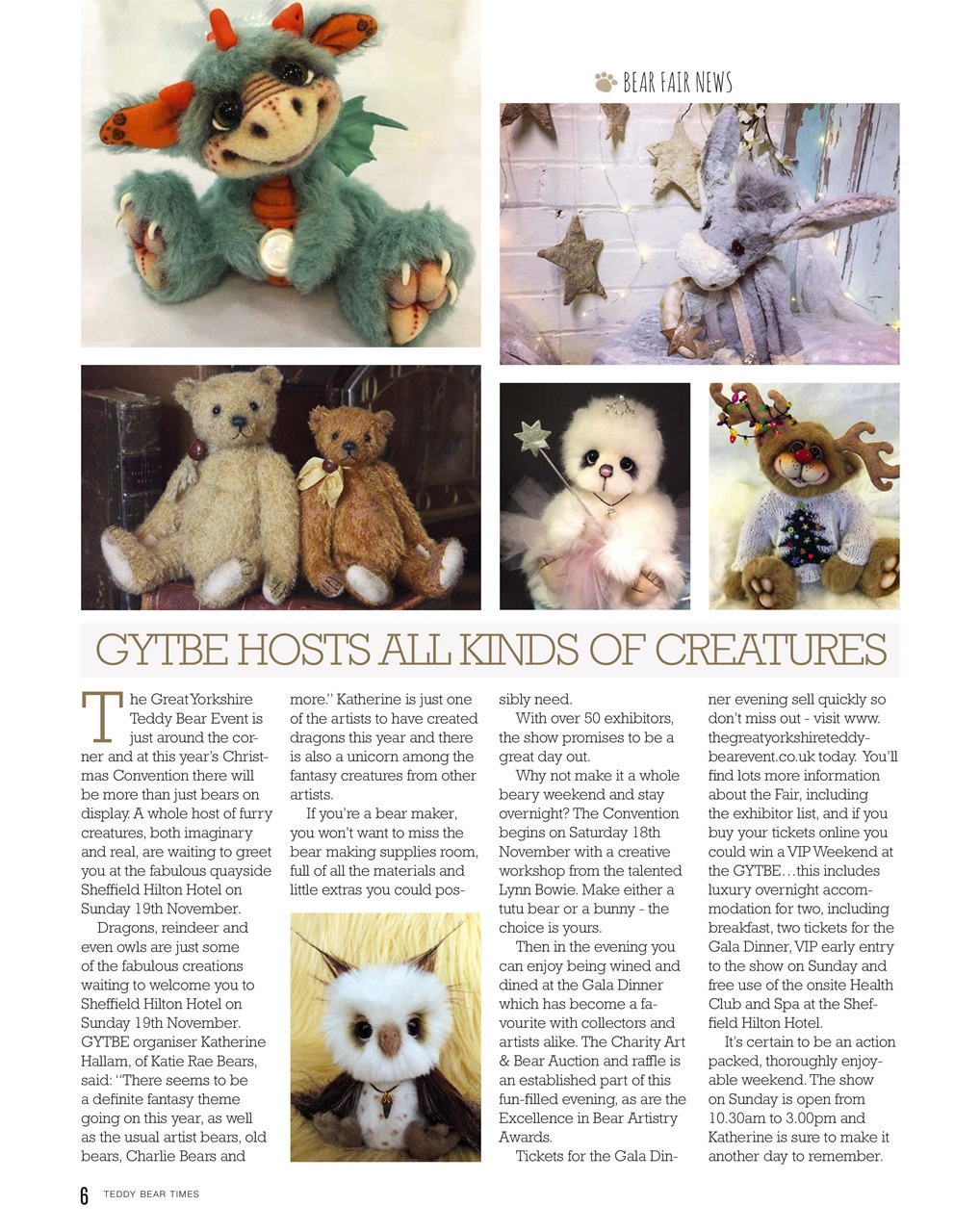 Teddy Bear Times Preview Pages