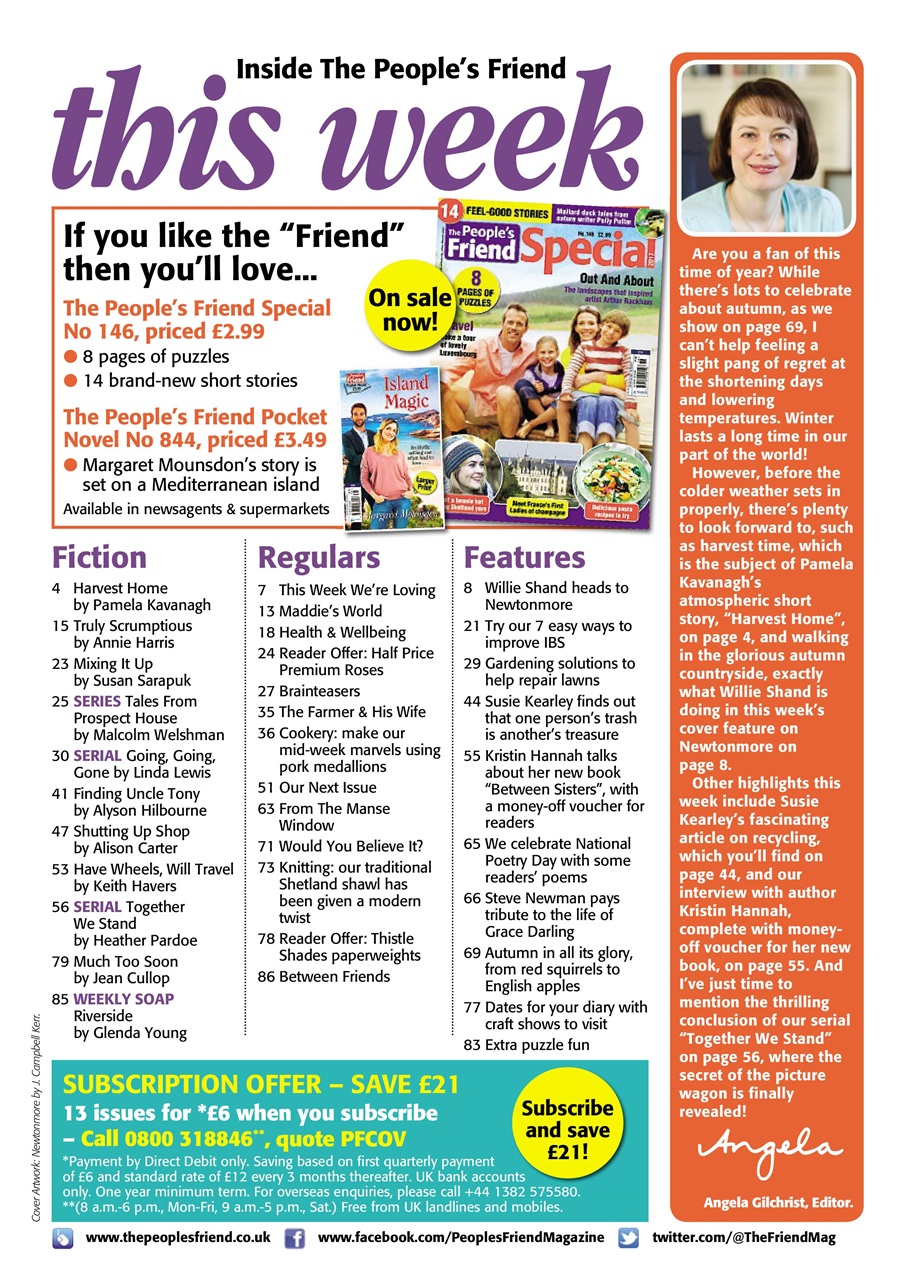 The People’s Friend Preview Pages
