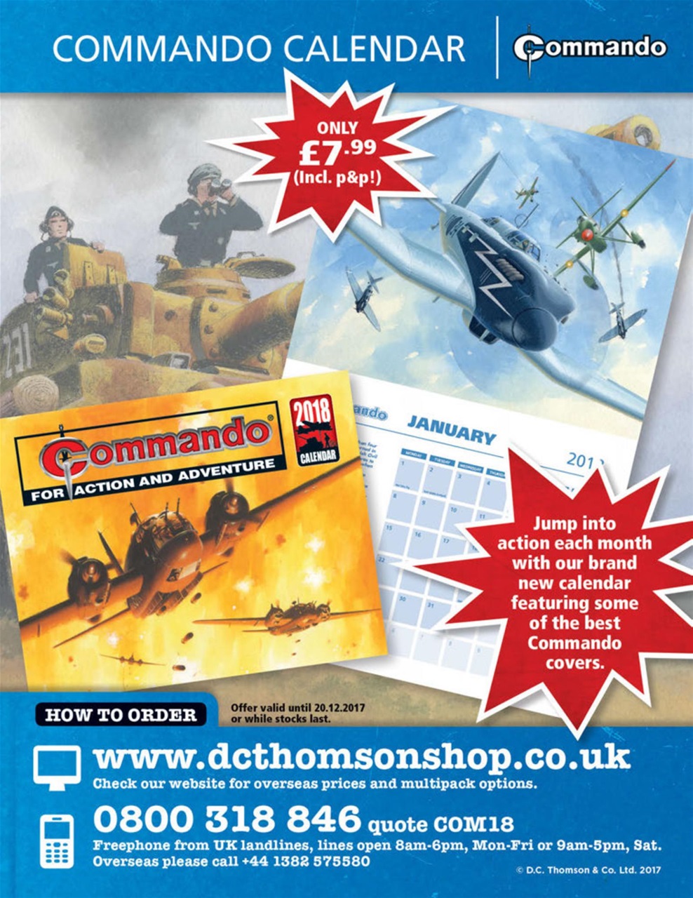 Commando Preview Pages