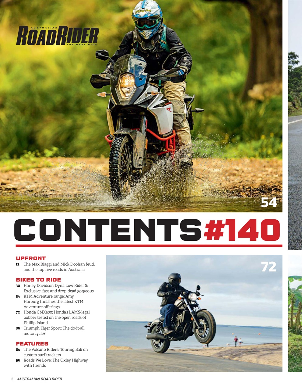 Australian Road Rider Preview Pages