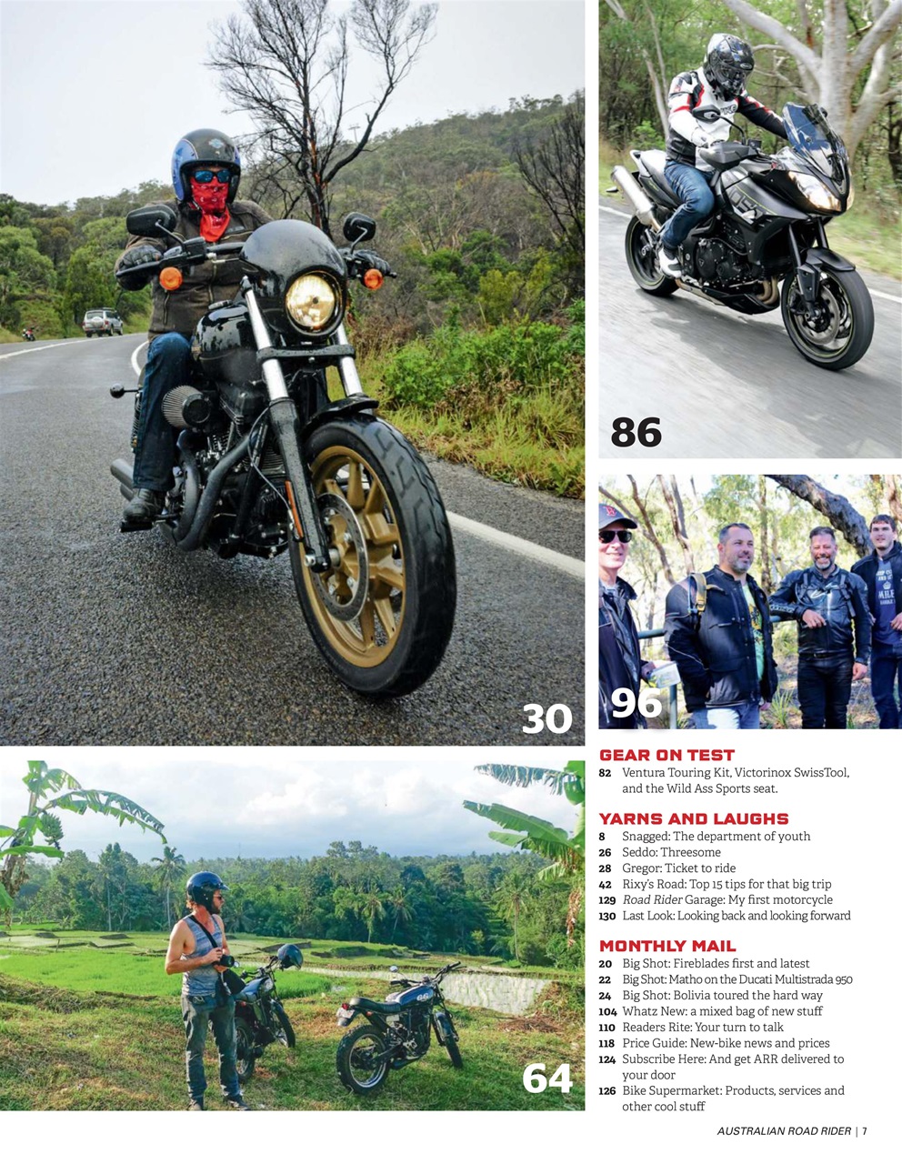 Australian Road Rider Preview Pages