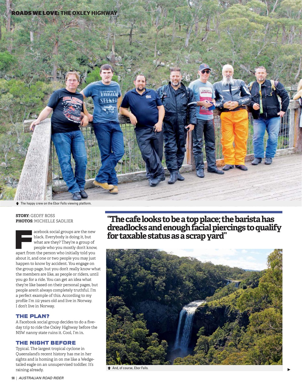 Australian Road Rider Preview Pages