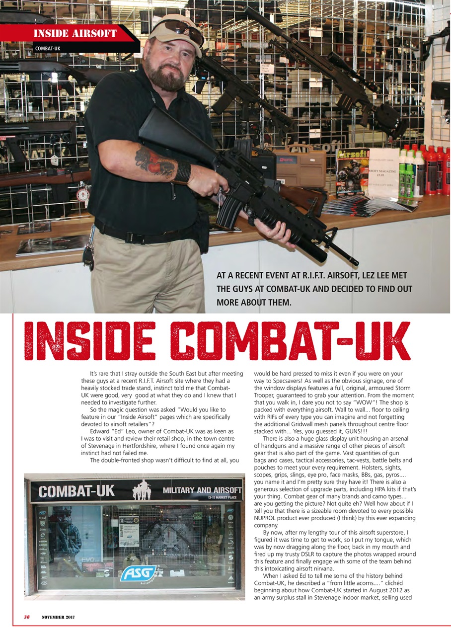 Airsoft Action Preview Pages