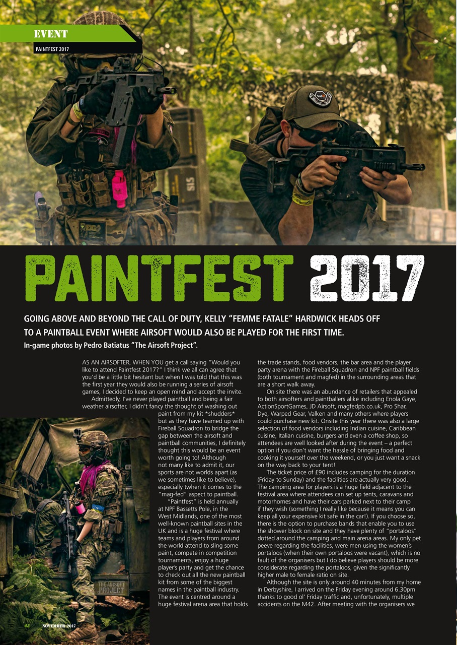 Airsoft Action Preview Pages