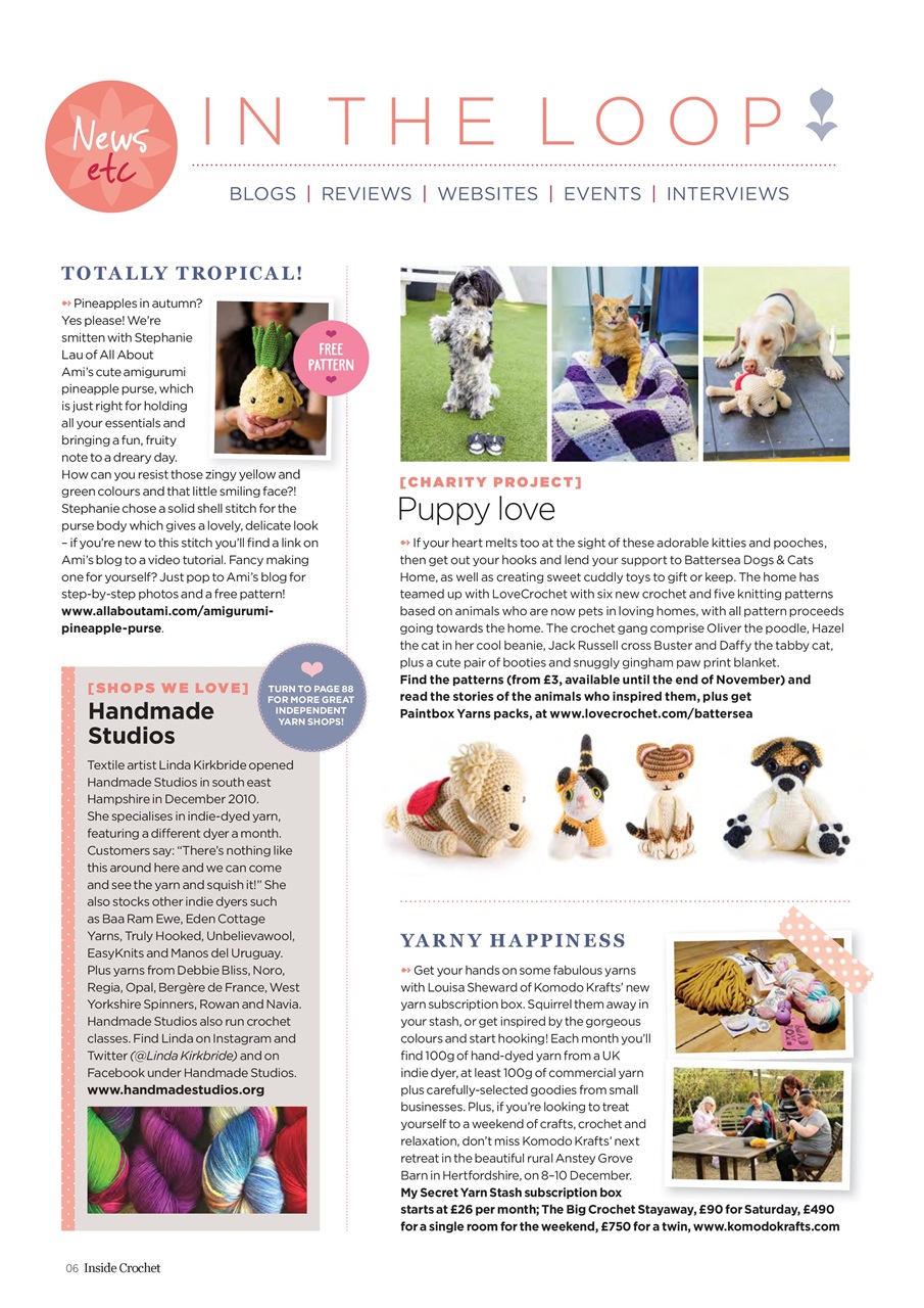 Inside Crochet Preview Pages