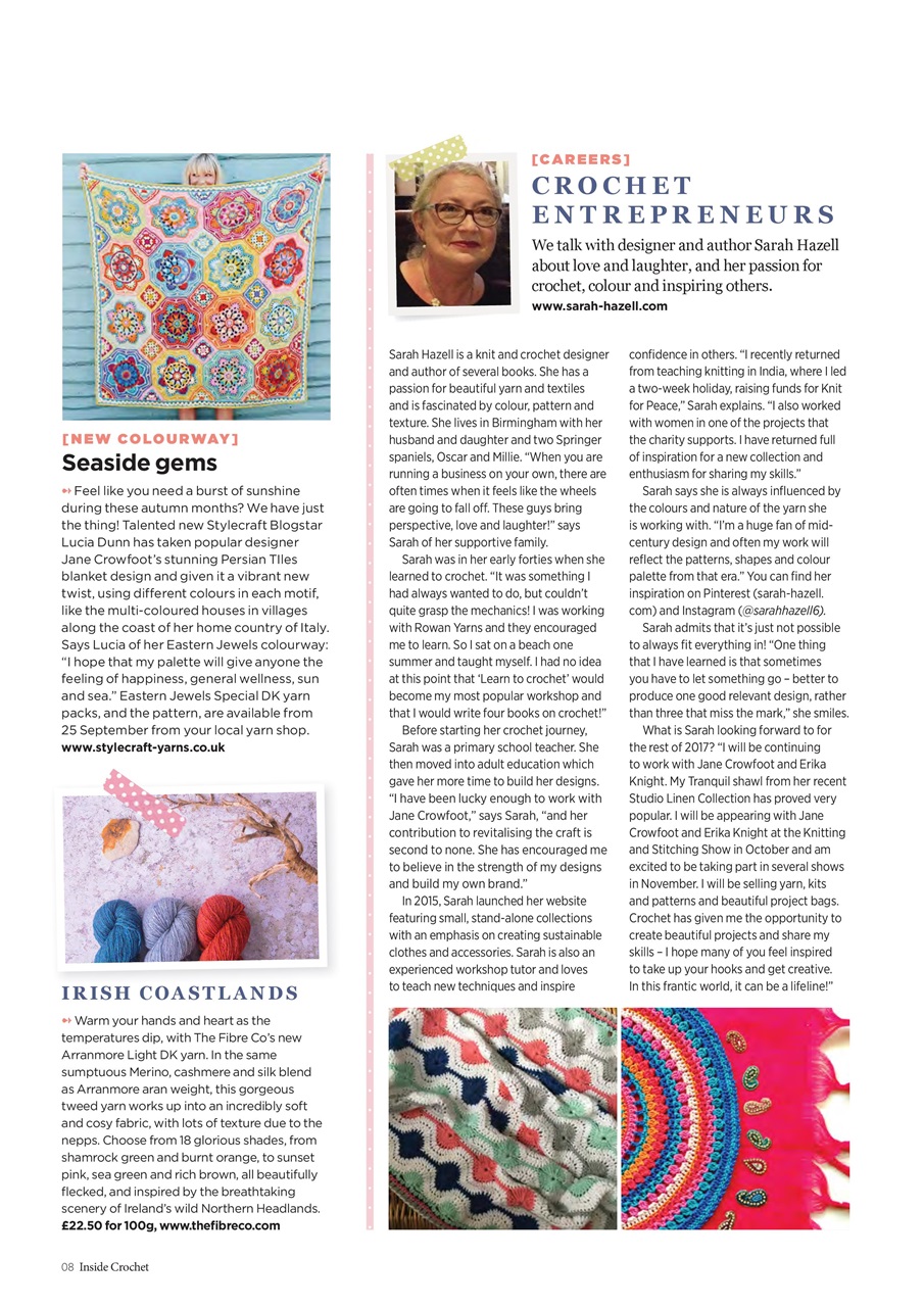 Inside Crochet Preview Pages