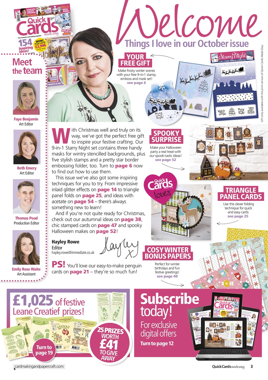 Quick Cards Made Easy Preview Pages