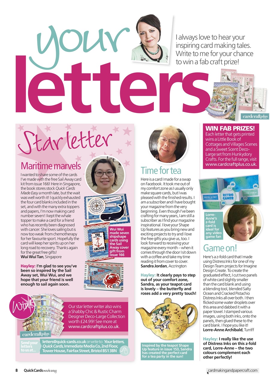 Quick Cards Made Easy Preview Pages