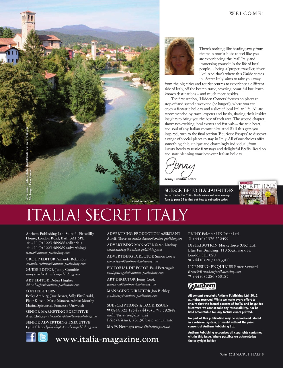 Italia! Guide Preview Pages