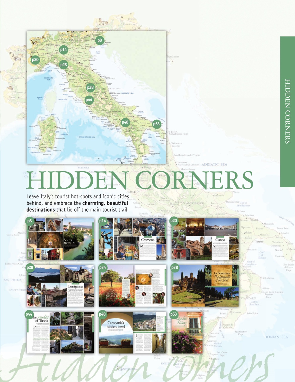 Italia! Guide Preview Pages