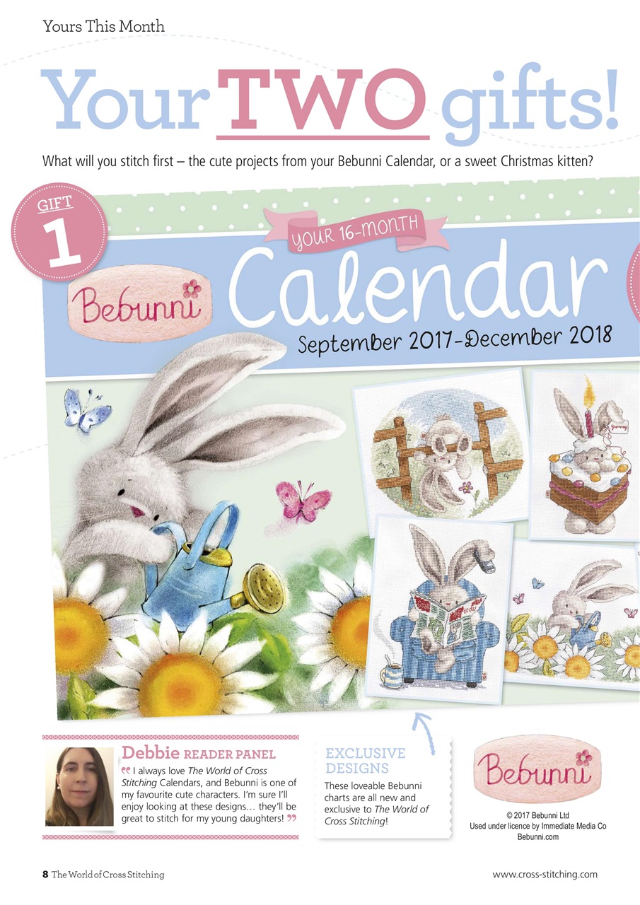 The World of Cross Stitching Preview Pages