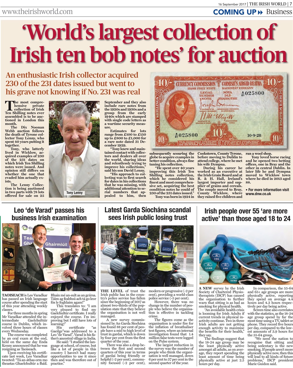 Irish World Preview Pages