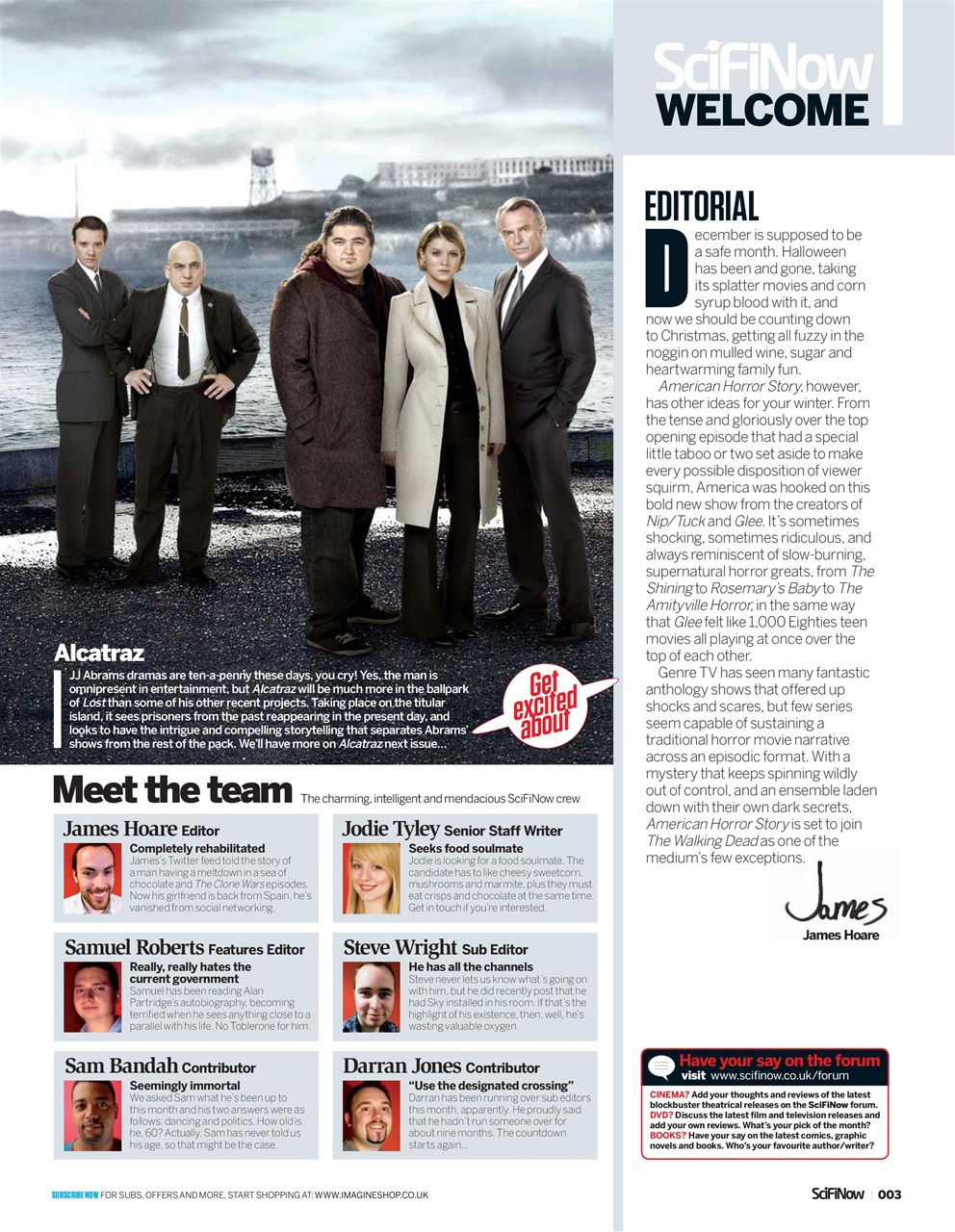 SciFiNow Preview Pages