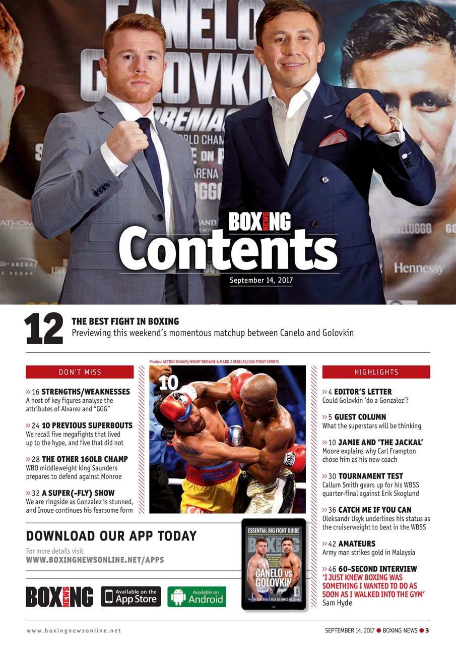 Boxing News Preview Pages