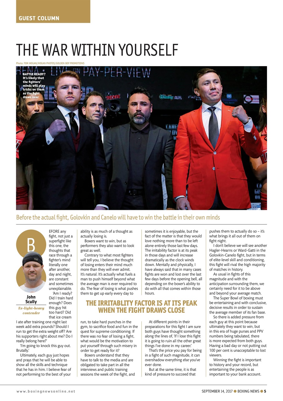 Boxing News Preview Pages