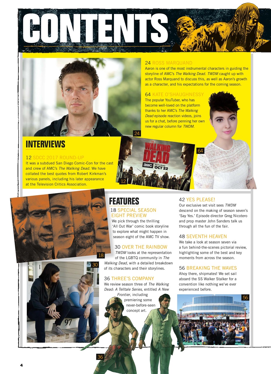 The Walking Dead Magazine Preview Pages