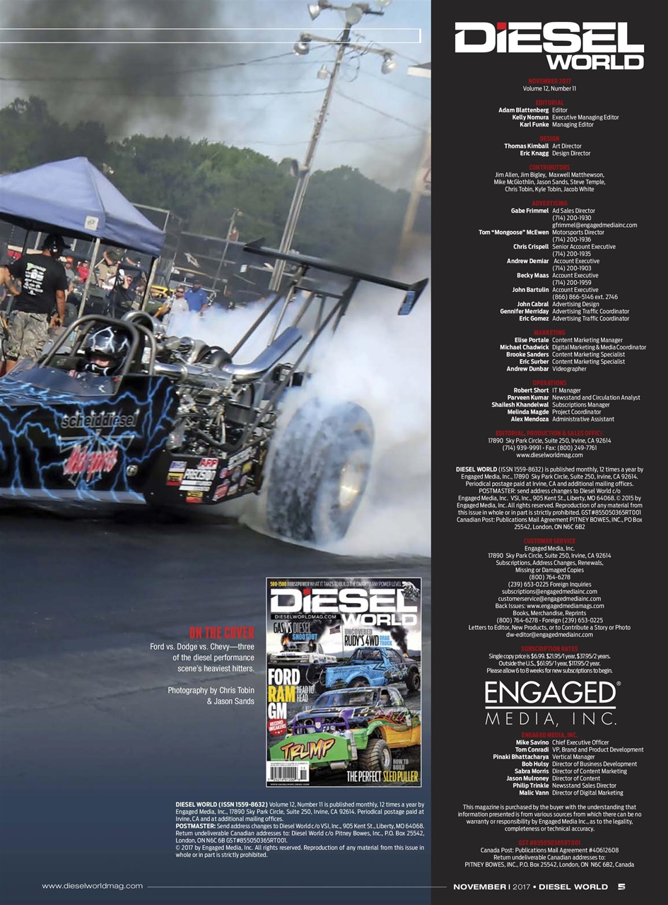 Diesel World Preview Pages