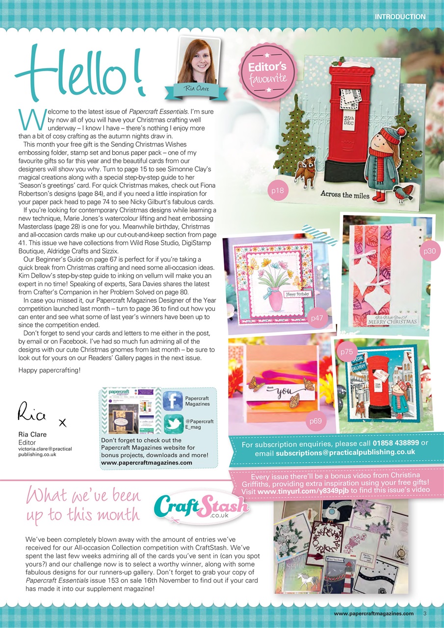 Papercraft Essentials Preview Pages