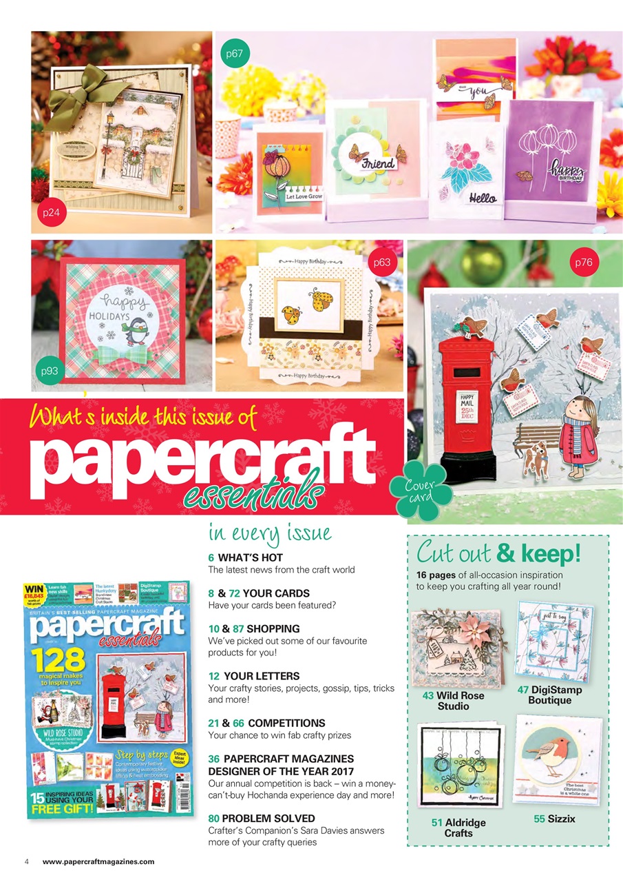 Papercraft Essentials Preview Pages