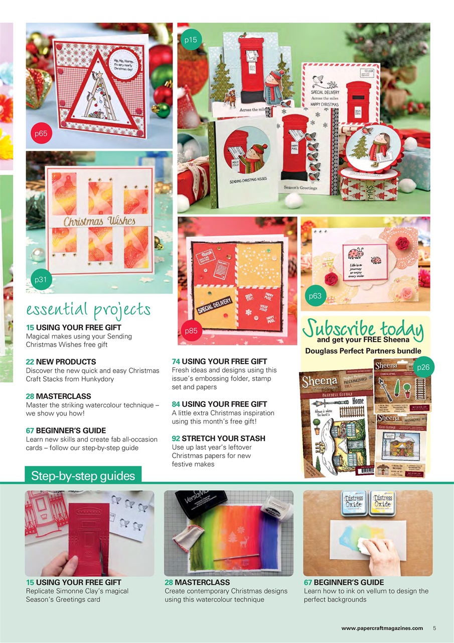 Papercraft Essentials Preview Pages