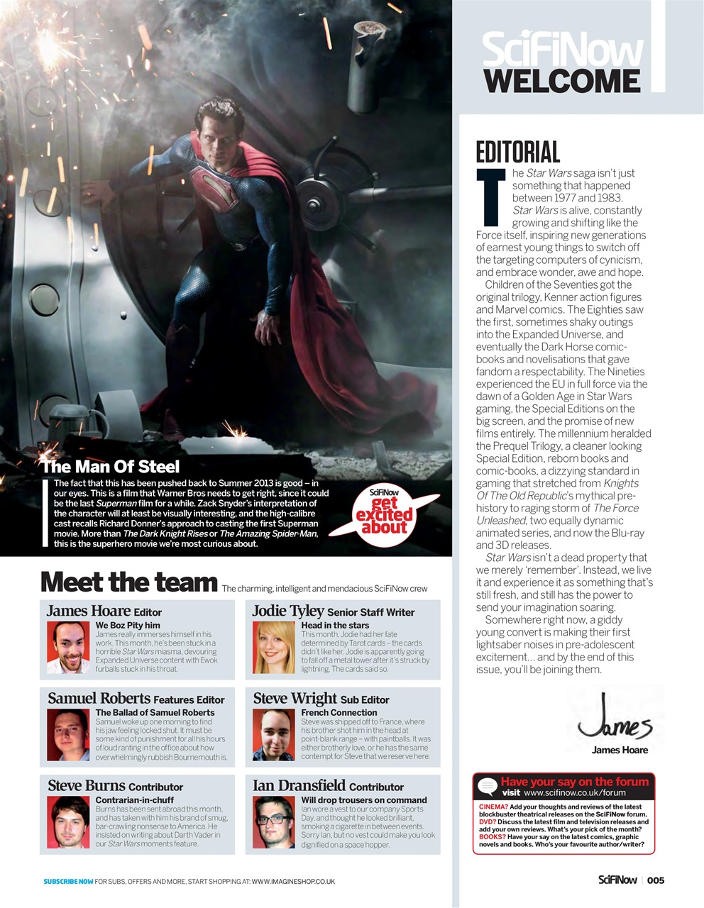 SciFiNow Preview Pages