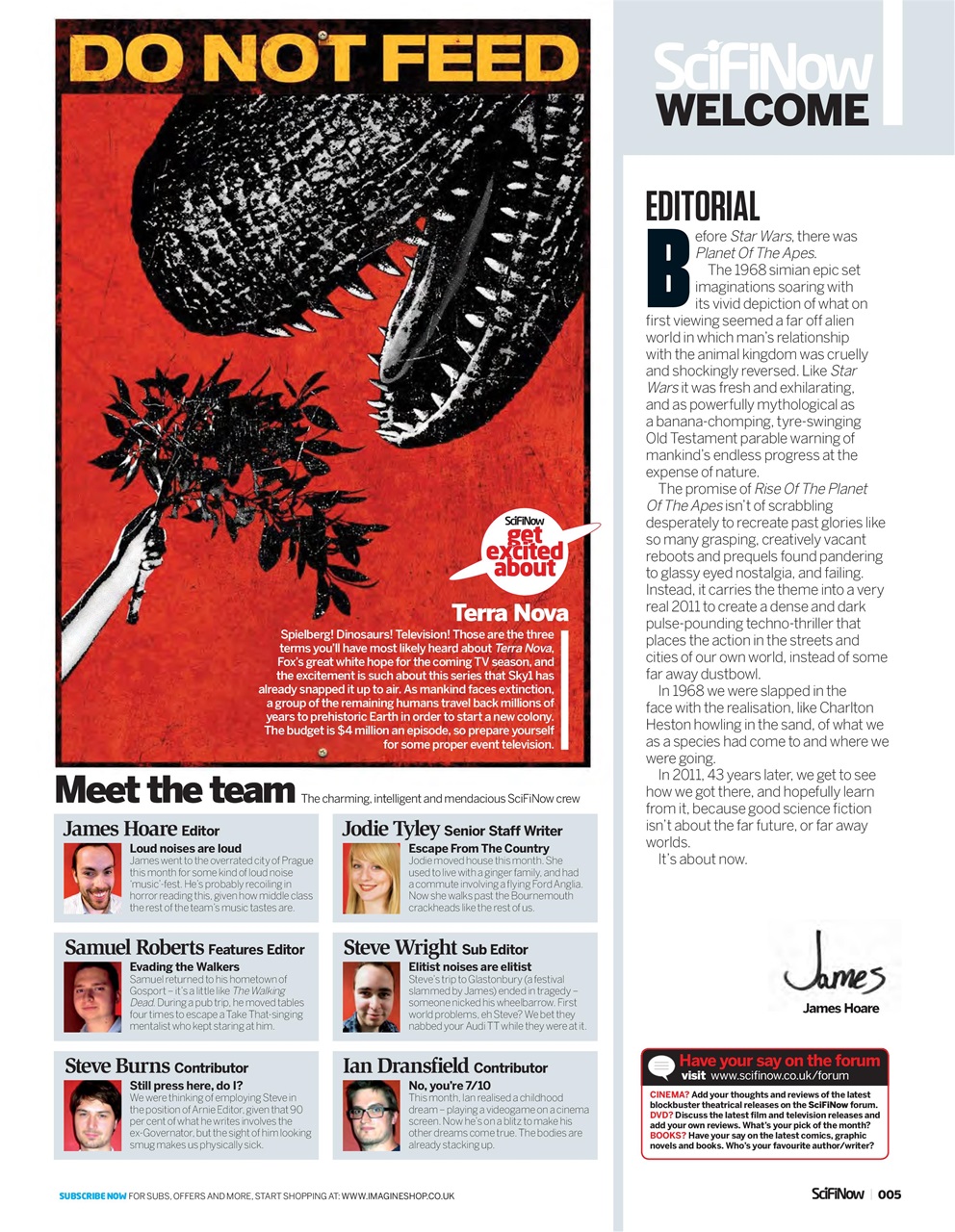 SciFiNow Preview Pages